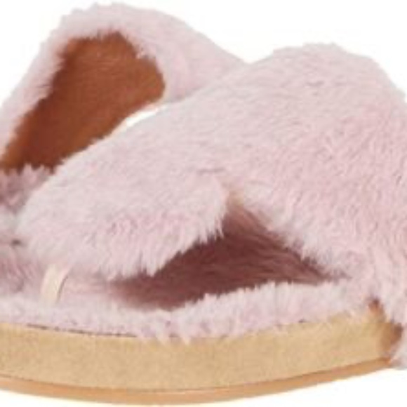 NEW Jack Rogers JACKS COMFORT COZY SANDALS SLIP ON SHOES BLUSH THONG SHOES NIB - Picture 2 of 4